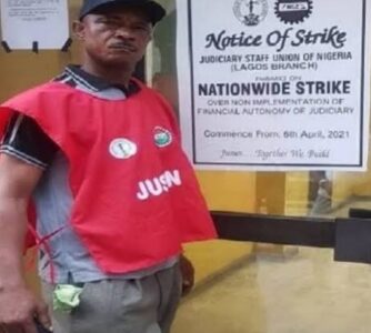 Judicial workers JUSUN strike