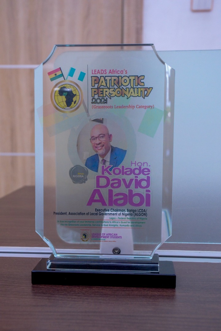 Hon Kolade David Alabi Award