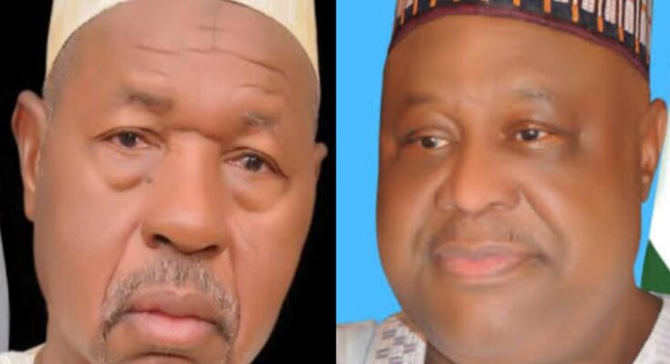Governor Aminu Bello Masari and Deputy Governor Mannir Yakubu