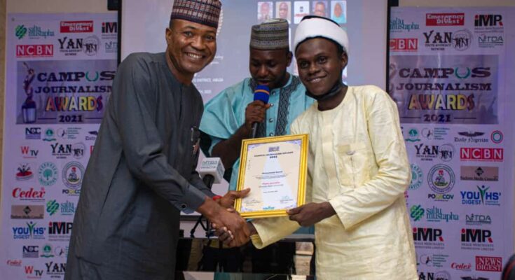 Abuja Business Reports Journalist Wins Campus Journalism Award 2021