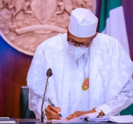 President Muhammadu Buhari Signs Electoral Bill Into Law
