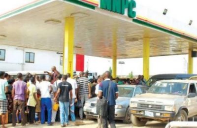 NNPC Filling Station and fuel scarcity
