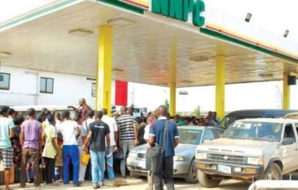 NNPC Filling Station and fuel scarcity