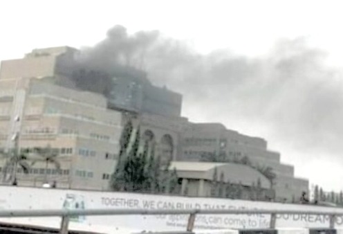 Explosion Ignites Fire Outbreak At Finance Ministry Building In Abuja