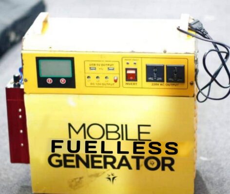 Afrikan Homes Mobile Fuelless Generator for sale