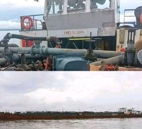 Tompolo Security Services Outfit Arrests Massive Vessel On Illegal Crude Oil Theft Operation