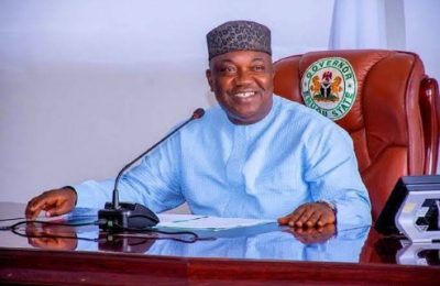Governor Lawrence Ifeanyi Ugwuanyi of Enugu State National Award