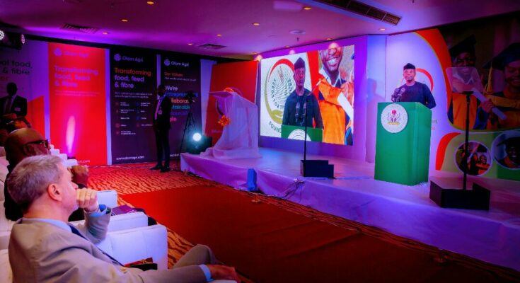 Vice President Yemi Osinbajo, SAN, on Friday in Abuja at the launch of the “Seeds for the Future Foundation/Education Grant”, an initiative of Olam Agri