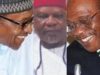 Muhammadu Buhari, Chief Willy Ezugwu and Godwin Emefiele
