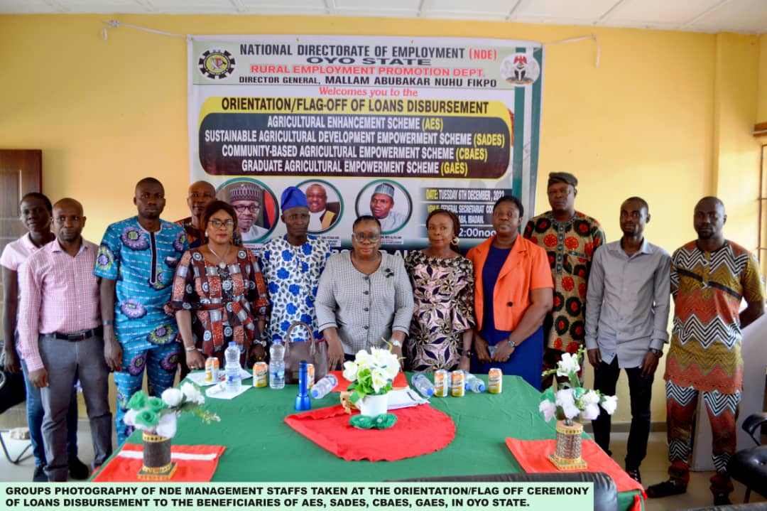 NDE Trains Youth in Oyo 