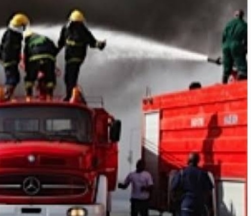 Hoodlums Attack Firefighters As Fire Engulfs Filling Station in Abuja