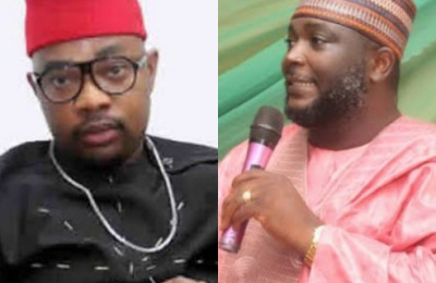 Barr Ikenga Ugochinyere and High Chief Peter Ojonugwa Ameh