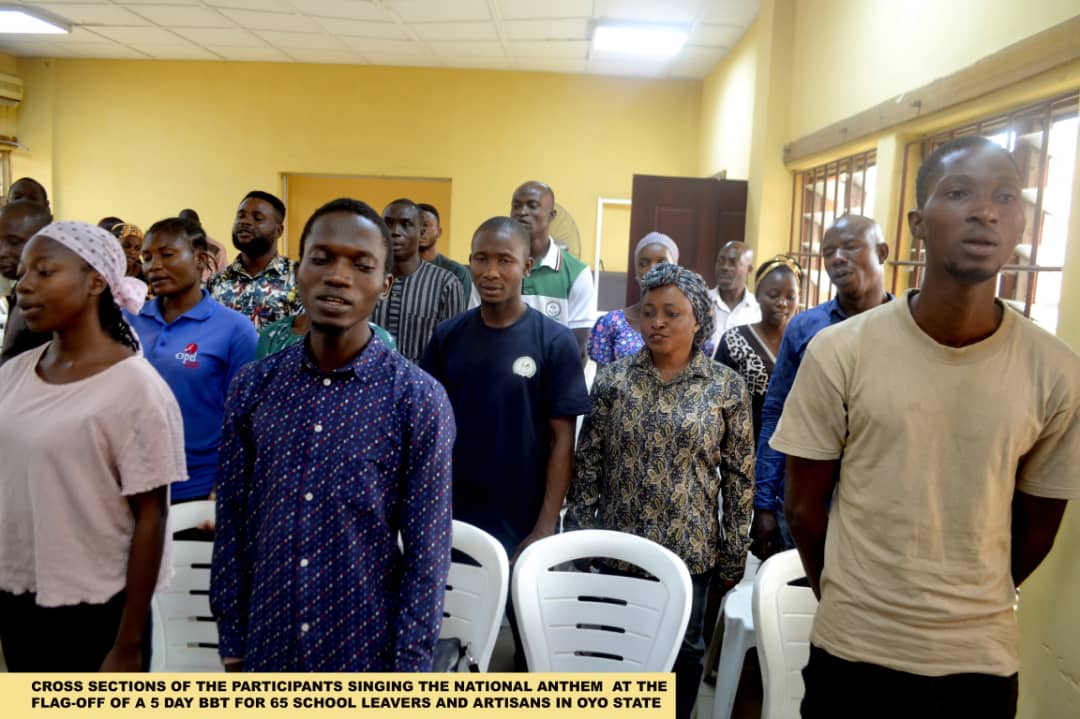 National Directorate of Employment (NDE) Trains School Leavers, Artisans On How To Avert Business Failures 
