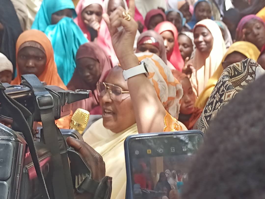 Wife of Katsina State Deputy Governor, Hajiya Mariya Mannir-Yakubu Hails Women For Voting APC