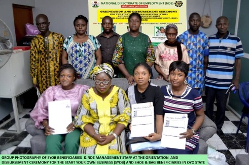 Oyo NDE Trains Beneficiaries On How To Run Successful Enterprise