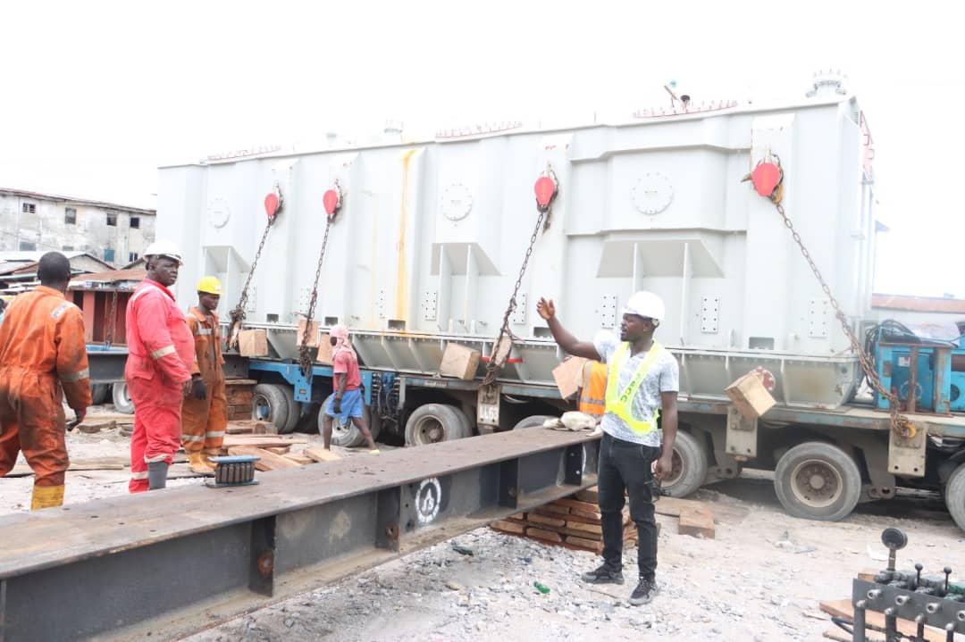 TCN Boosts Transmission Capacity In Lagos, Port-Harcourt Regions With New 300MVA Power Transformer, Spare Parts