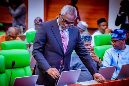 Former Speaker House of Representatives and Chief of Staff to the President, Femi Gbajabiamila