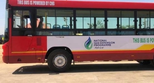 CNG powered Mass transit buses