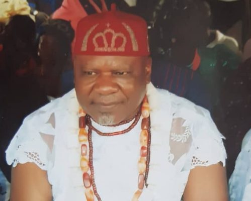 Eze-Igwe William Ezugwu, the Eze Ogbozarra III of the Ancient Opi Kingdom in Nsukka