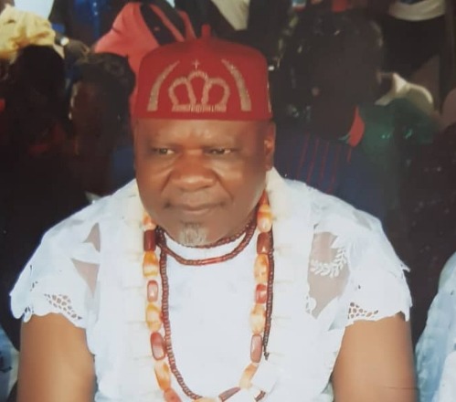Eze-Igwe William Ezugwu, the Eze Ogbozarra III of the Ancient Opi Kingdom in Nsukka