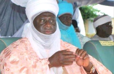 Emir of Minna in Niger State Dr Umar Faruk Bahago