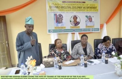 NDE Flags-Off Sustainable Agricultural Development Empowerment Scheme In Oyo