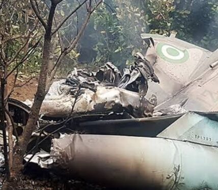 Airforce Jet Crashes Enroute Niger State