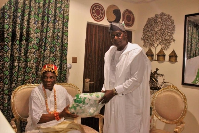 Ata-mmanya Of Ossamala Visits Nigerian Culture House, Eulogize Runsewe