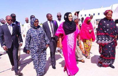 Governor Babagana Zulum Receives Humanitarian Affairs Minister Betta Edu