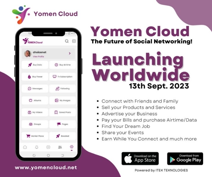 Yomen Cloud app