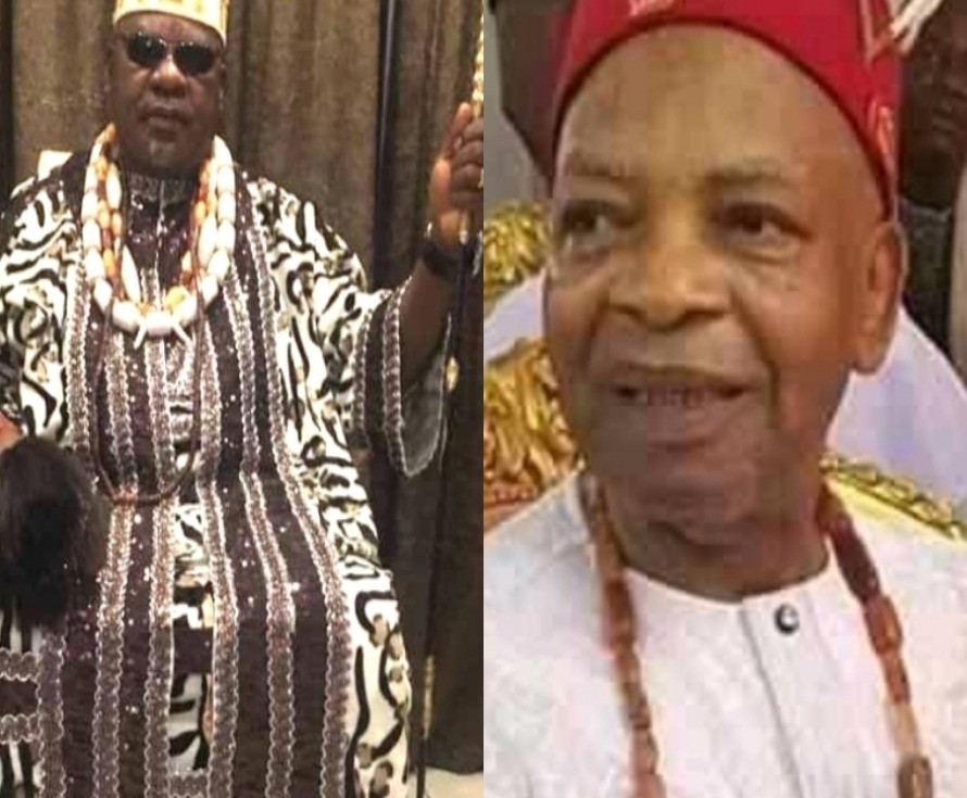 HRM Eze-Igwe Willy Ezugwu And Prince Arthur Eze