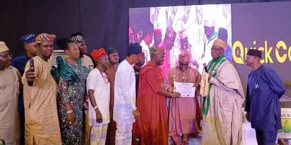 Gov. Adeleke Bags ‘Most Outstanding Governor of the Year’ Award, Emerges CRASoN Grand Patron