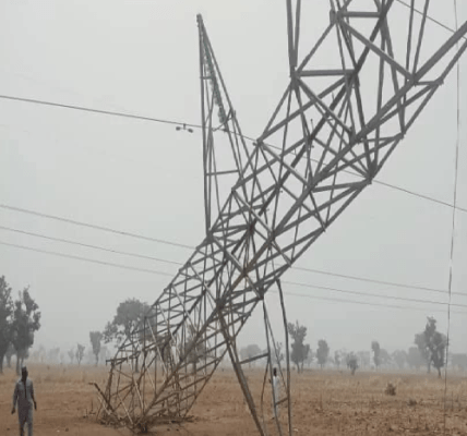 Again, Vandals Cause Collapse Of Tower T388 Along Jos-Bauchi 132KV Transmission Line
