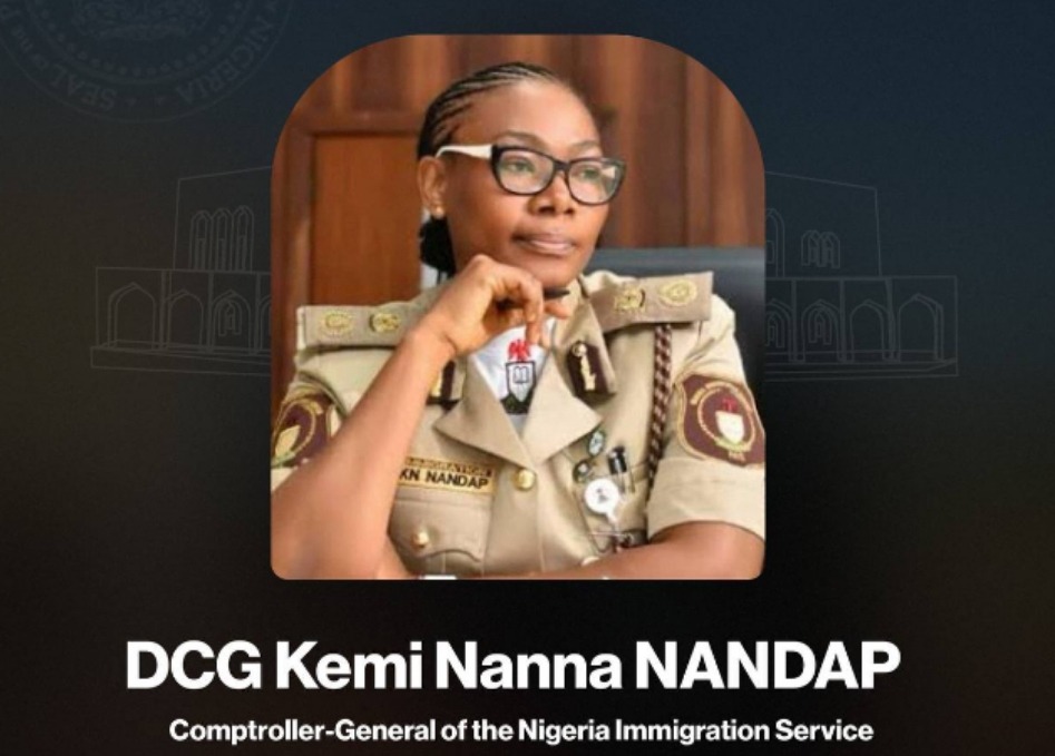 Comptroller-General of Nigeria Immigration Service, Kemi Nanna Nandap