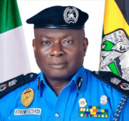 Federal Capital Territory (FCT) Abuja Commissioner of Police, CP Ben Igweh