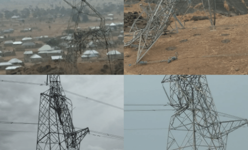 Four Towers Vandalized Along Jos - Gombe 330kV Transmission Line —TCN Reveals