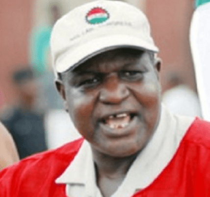 Former President of the Nigeria Labour Congress (NLC) and the Chairman of the National Transition Committee of Labour Party, Comrade Abdulwaheed Omar