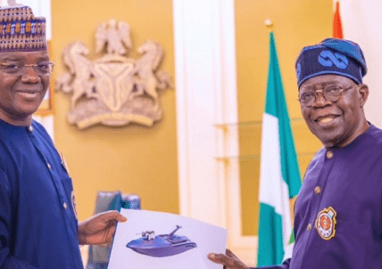 President Bola Tinubu and Minister of State for Defence, Dr Bello Muhammed Matawalle