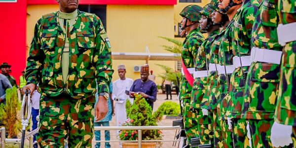 Minister of Defence, CDS arrive north-west to boost troops' morale on war against banditry