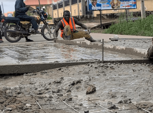 Oyo Government Deploys Concrete Technology on Flood-Prone Zion Plaza - Olusoji Road