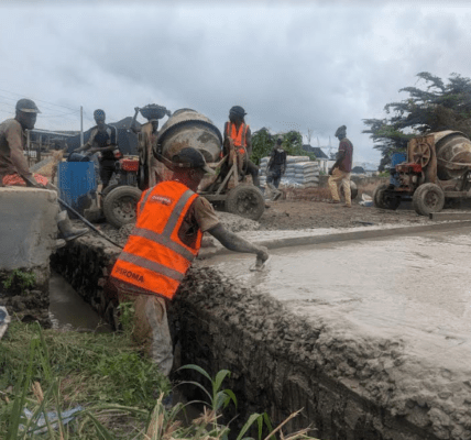 Concrete Technology on Flood-Prone Road