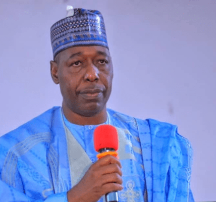 Governor Babagana Umara Zulum of Borno State