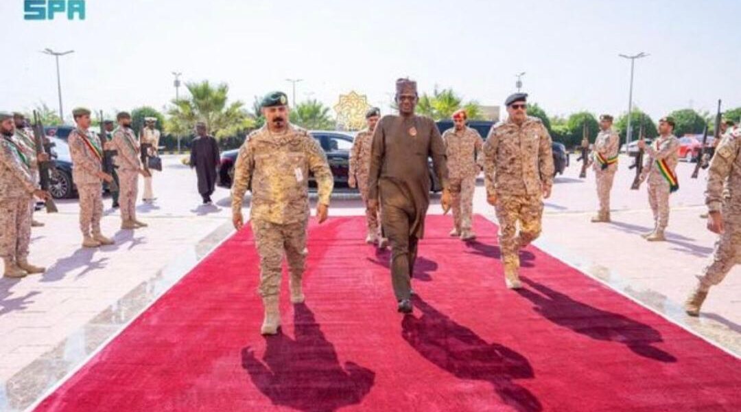 Nigeria's Minister Of State For Defence H.E. Dr. Bello Mohammed Matawalle, MON, Arriving Saudi Arabia on official visit on Monday, 18th November 2024. He was received by the Secretary General of Islamic Military Counter Terrorism Coalition (IMCTC) Major General Mohammed Bin Saeed Al-Moghedi.