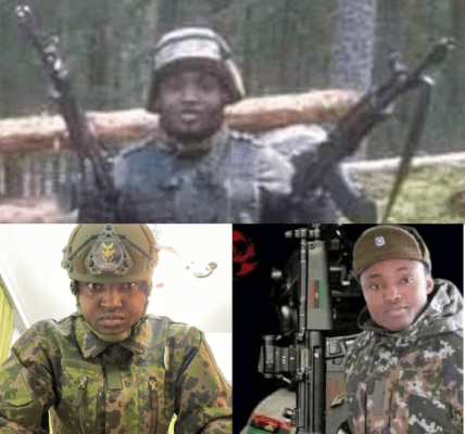 Simon Ekpa with guns and his Arrest and Remand in Finland over Terrorism