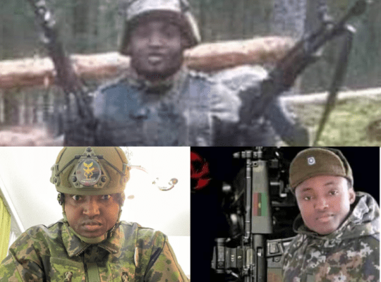 Simon Ekpa with guns and his Arrest and Remand in Finland over Terrorism