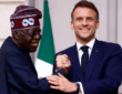 President Bola Tinubu and French President Emmanuel Macron