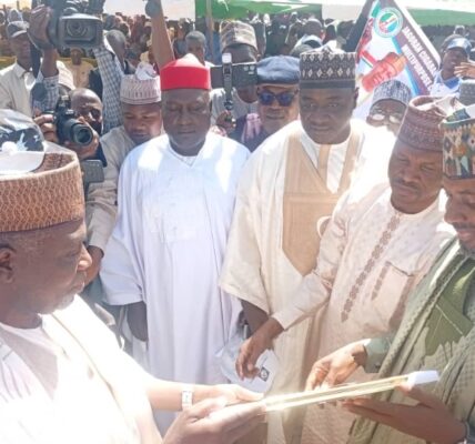 ALGON National President, Hon. Engr. Bello Lawal, Receives Award for Excellent Service, Hosts 774 LGA Leaders