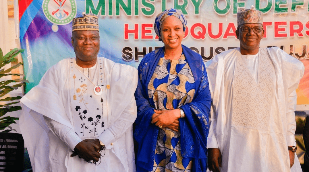 Mohammed Bello Matawalle and Hadiza Usman