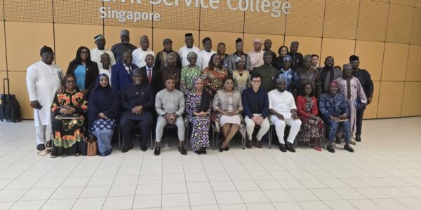 Defence Perm Sec Ambassador Gabriel Tanimu Aduda Lauds Singapore Study Tour as a Resounding Success