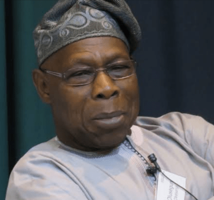 Former Nigeria's President Olusegun Obasanjo